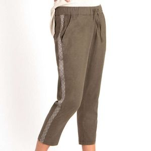 Sherpa Adventure Gear Kiran Chopped Embroidered Hemp Pants Medium